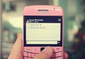 SMS - Ik hou van jou