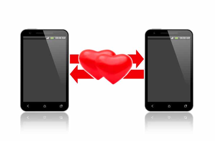 Dating smartphone apps
